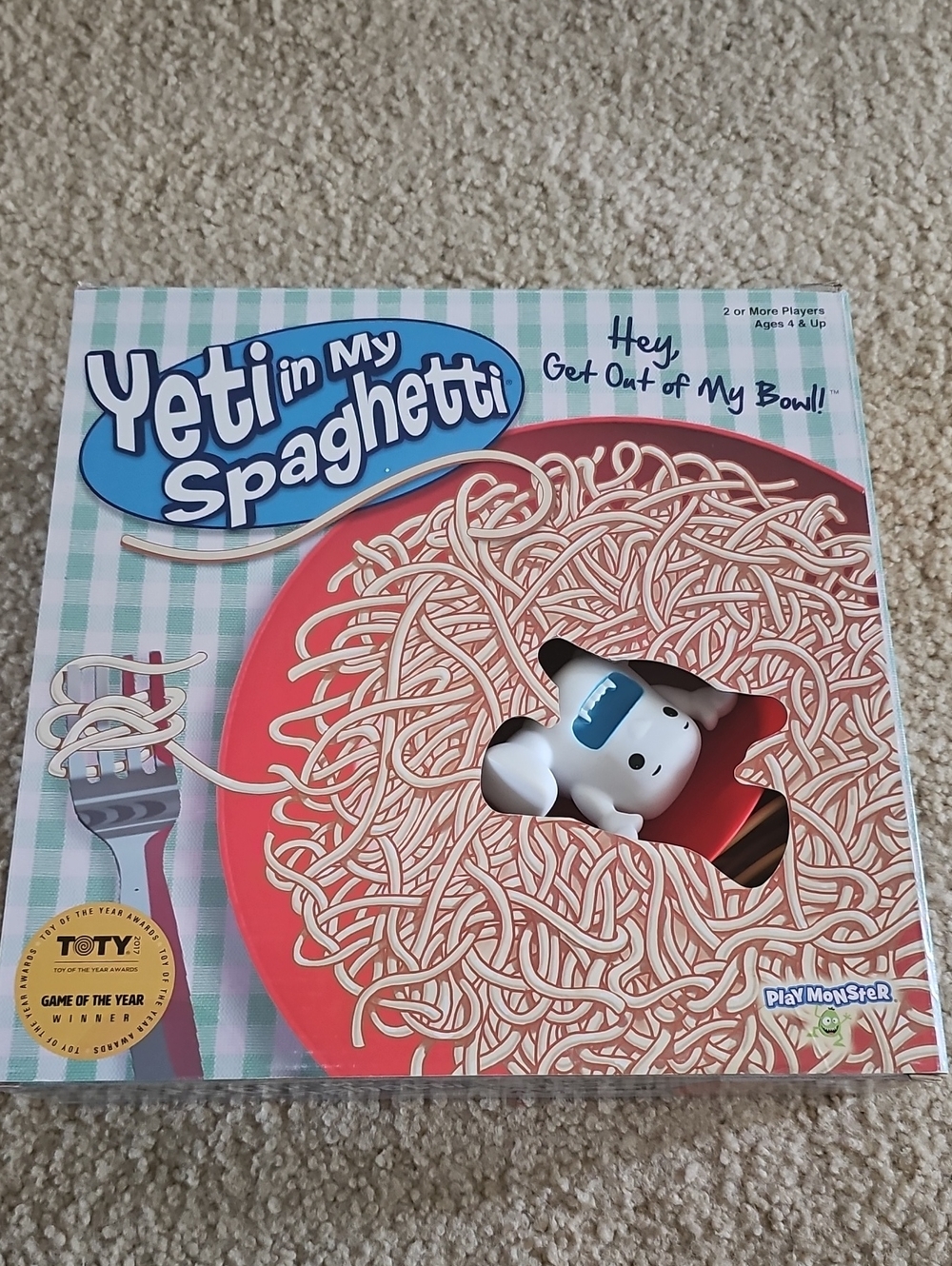 Yeti in My Spaghetti Game
